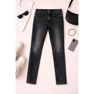 Abercrombie & Fitch Women's Harper Super Skinny Jeans Washed Black Size 27/4